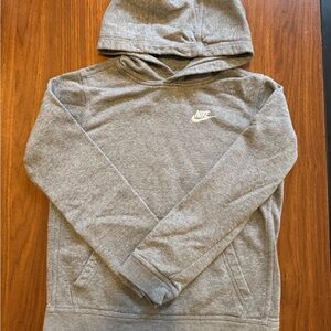Nike Youth Heather Gray Hoodie